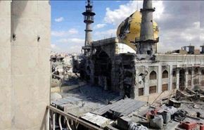 تقرير مصور: عمليات تحرير مقام السيدة سكينة عليها السلام بداريا