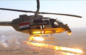 الجيش العراقي ينفذ قصفا جويا على الخالدية تمهيداً لضرب المسلحين