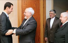 بالفيديو، ظريف في دمشق لبحث الازمة السورية وتطورات المنطقة