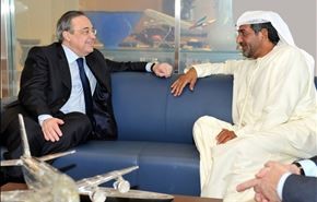 أحمد بن سعيد يستقبل رئيس ريال مدريد