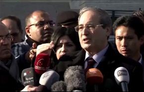 المقداد: المعارضة تدعم الإرهاب و