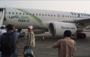 هواپیمای عربستانی در کویت به گِل نشست! + تصاویر