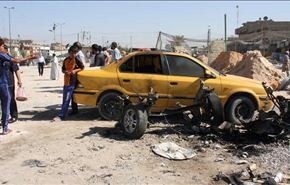 مقتل وإصابة 13 شخصا بتفجير مفخخة وعبوة بمنطقتين من بغداد