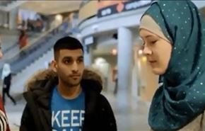 ویدیو؛ واکنش دختران غیرمسلمان اروپا به حجاب خود!