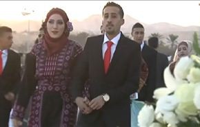 حفل زواج جماعي لابناء المخيمات