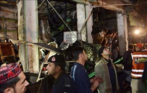 48 شهيدا وجريحاً بتفجير طائفي استهدف مسجدا في بيشاور