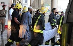 100 کشته و زخمی در آتش‌سوزی هتلی در مدینه