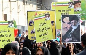 المتظاهرون الايرانيون يسخرون من التهديدات الاميركية