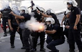 درگیری پلیس ترکیه با مخالفان اردوغان