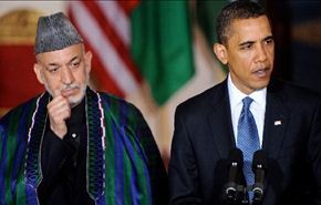 اوباما يحذر كرزاي انه يعد لانسحاب كامل من افغانستان