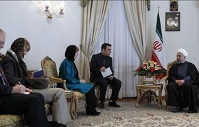 الرئيس روحاني يؤكد استعداد ايران لاقامة علاقات بناءة مع اوروبا