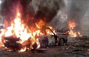 انفجار خودرو بمب‌گذاری شده در حمص