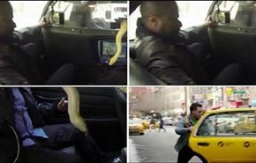 سائق تاكسي يرعب الركاب.. شاهد ماذا فعل؟