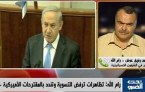 رام الله: تظاهرات ترفض التسوية وتندد بالمقترحات الاميركية