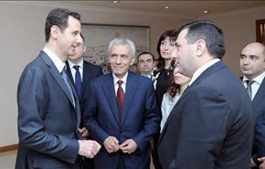 پیام‌شفاهی رئیس‌جمهور ارمنستان به بشار اسد چه بود؟