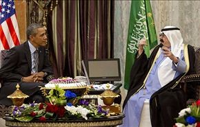 اوباما في السعودية متجاهلا تقارير انتهاكات حقوق الانسان