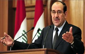 المالكي: حان الوقت لحسم قضية الفلوجة