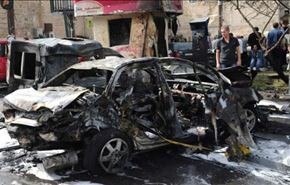 بالفيديو / الصور الاولي لتفجير استهدف مسجد في حمص