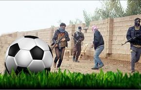 عکسهایی از بازی فوتبال اعضای داعش !