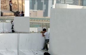 شباهت موانع بتونی در بحرین با فلسطین اشغالی + عکس