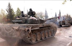 فیلم: عملیات ارتش سوریه در غوطه شرقی