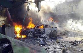 45  قتيلا و85 جريحا بانفجار سيارة مفخخة وسقوط قذيفة في حمص