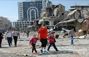 اهالي حمص القديمة يواصلون العودة لمنازلهم اثر خروج المسلحين