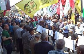 بالصور /اعتصام في مخيم عين الحلوة بذكرى النكبة