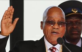 الرئيس الجنوب أفريقي يؤدي اليمين الدستورية لولاية ثانية
