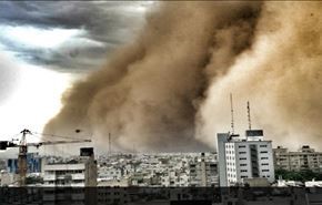 عکسهایی از توفان سهمگین تهران