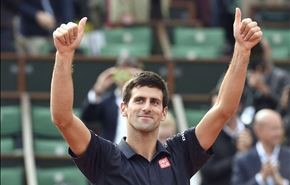 ديوكوفيتش الى نصف نهائي رولان غاروس