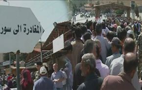 بالفيديو؛ الحدود اللبنانية تلتهب بالناخبين السوريين اثر سخونة الاقتراع