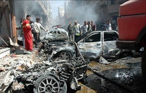 7 ضحايا بانفجار في حمص وسط سوريا ومقتل 21 مسلحا