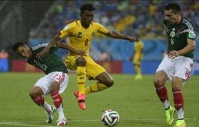 مونديال 2014: المكسيك تسقط أسود الكاميرون