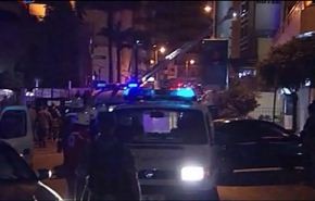 فيديو: عملية امنية واعتقال سعودي بعد تفجير فندق الروشة