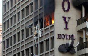 انفجار تروریست سعودی داخل هتلی در بیروت