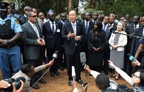 بان كي مون يطالب بدعم كينيا والدول الافريقية على مكافحة الارهاب