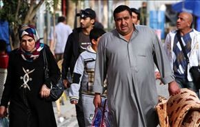 نزوح عشرات الاسر من قضاء عنة غرب الانبار خوفا من 