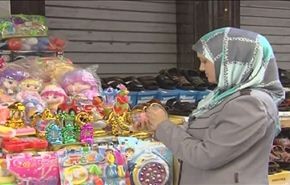 اجواء الشهر الفضیل في  قطاع غزة