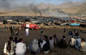 طالبان صدها تانکر ناتو را نابود کرد + عکس