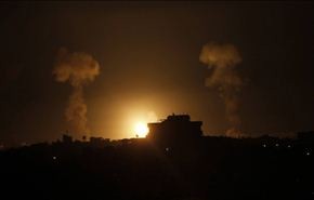 استشهاد 5 فلسطينيين في غارة اسرائيلية على قطاع غزة