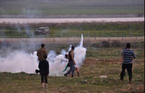حمله به فلسطینی های غزه با گازهای سمی