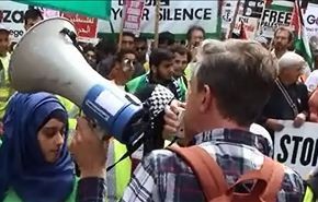 تظاهرات في عدة مدن اوروبية تنديدا بالعدوان على غزة