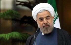 روحاني: ایران تدعم بكل قوة الشعب الفلسطیني ضد جرائم الصهاینة