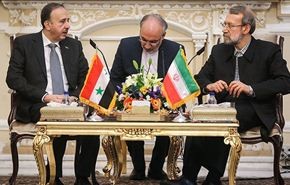 ماذا قال لاريجاني لنظيره السوري خلال لقاءه في طهران؟