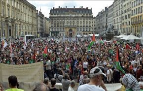 تظاهرات جديدة تضامنا مع غزة في فرنسا