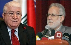 بدء اعادة الاقتراع للتنافس على رئاسة العراق بين معصوم والموسوي