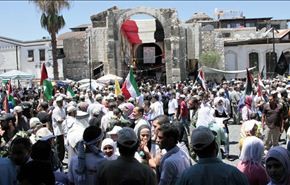 بالصور؛ فعاليات جماهيرية بدمشق في يوم القدس العالمي
