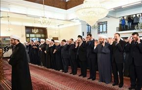 منکم وإلیکم: صلاة العيد في سوريا بحضور الرئيس بشار الاسد