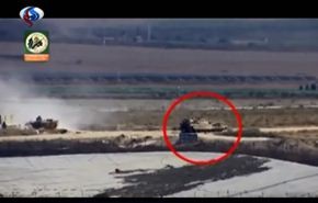 فيديو: شاهد لحظات قنص دبابات الاحتلال وجنوده في غزة